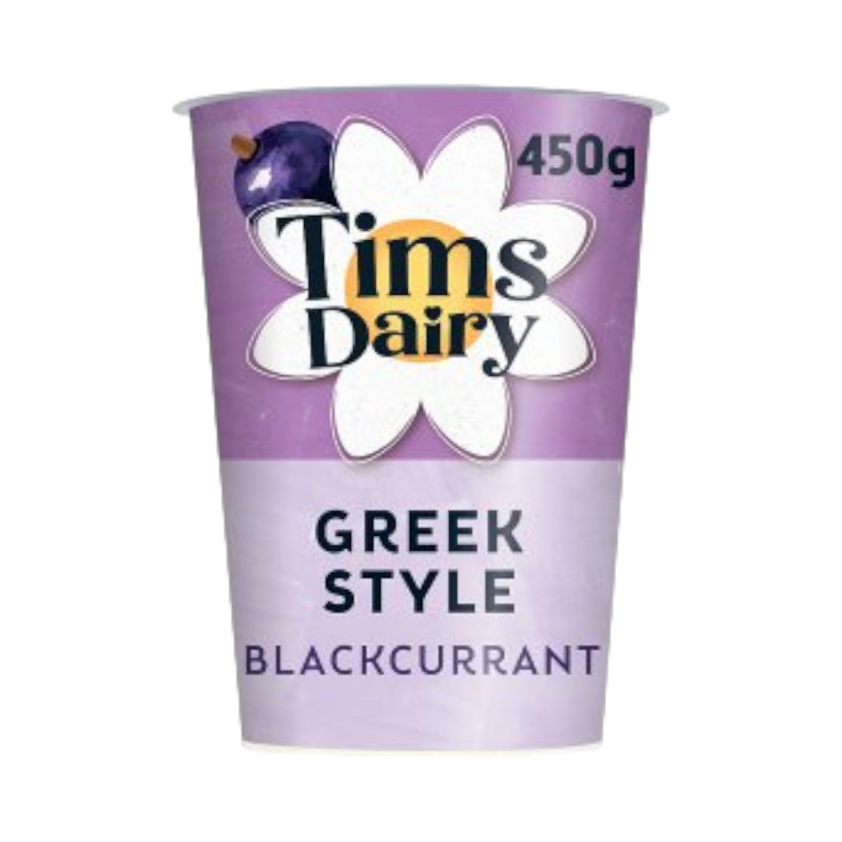 Tims Dairy - Greek Style Blackcurrant Yogurt (450g)