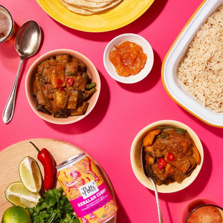 Potts - Keralan Southern Indian Curry Cooking Sauce Can (330g)