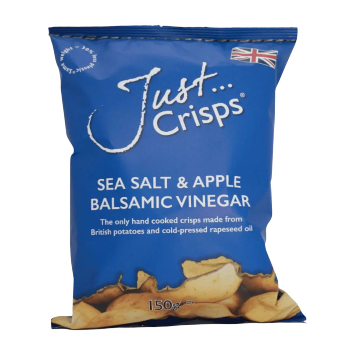 Just Crisps - Sea Salt & Apple Balsamic Vinegar Crisps (150g)