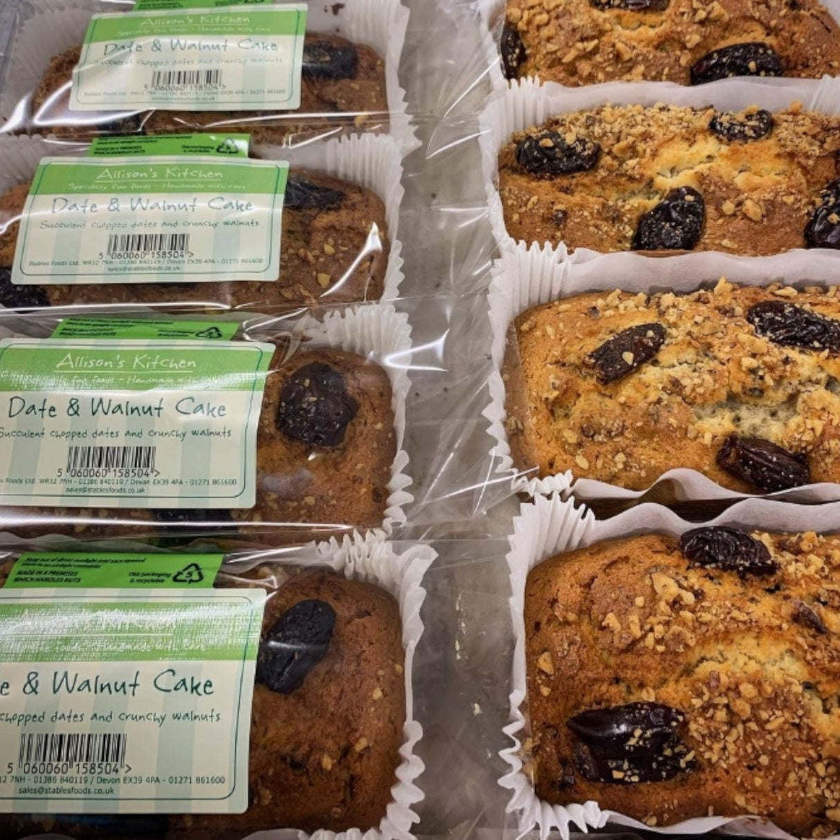 Allison's Kitchen - Date Walnut Loaf Cake