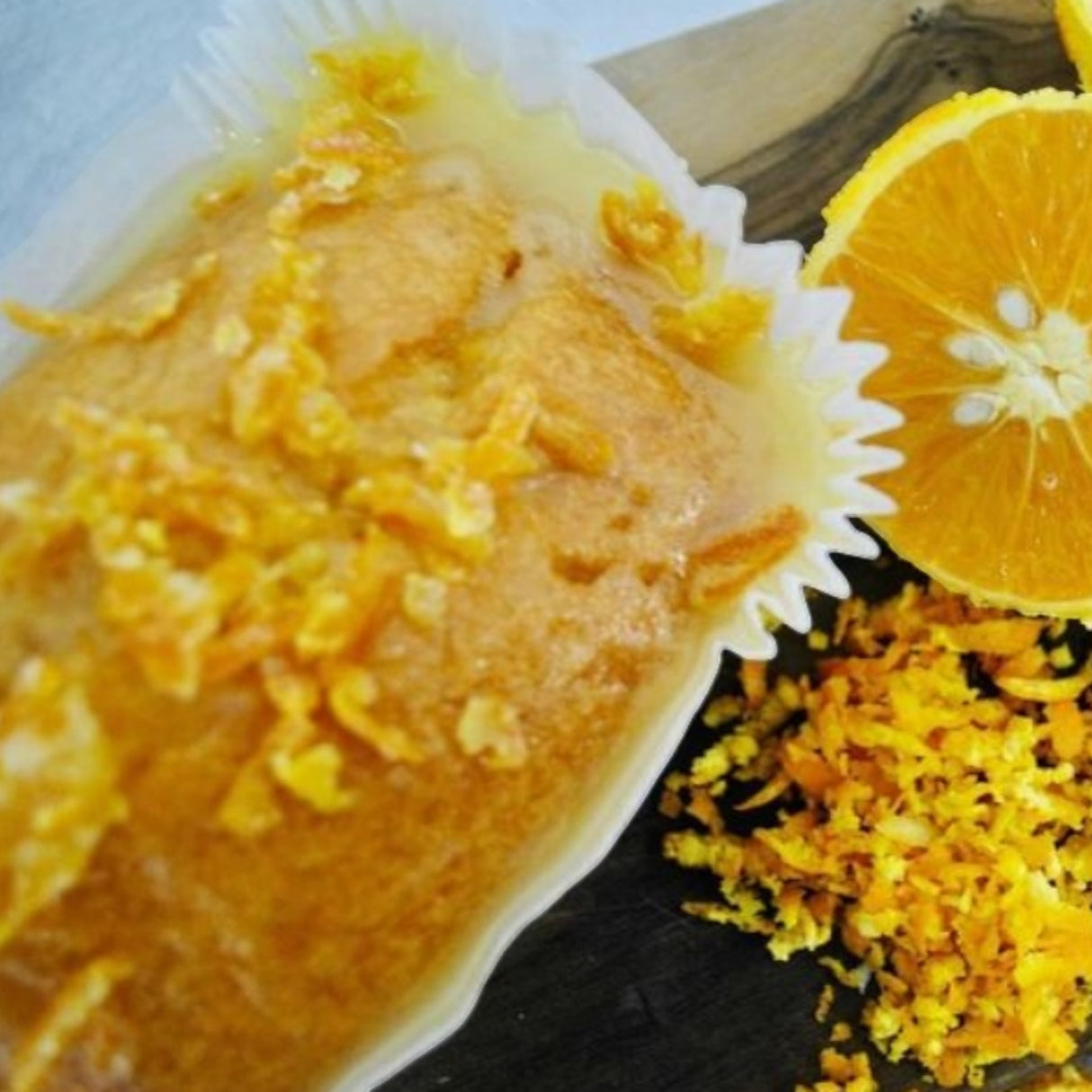 Allison's Kitchen - Vegan Orange Drizzle Loaf Cake