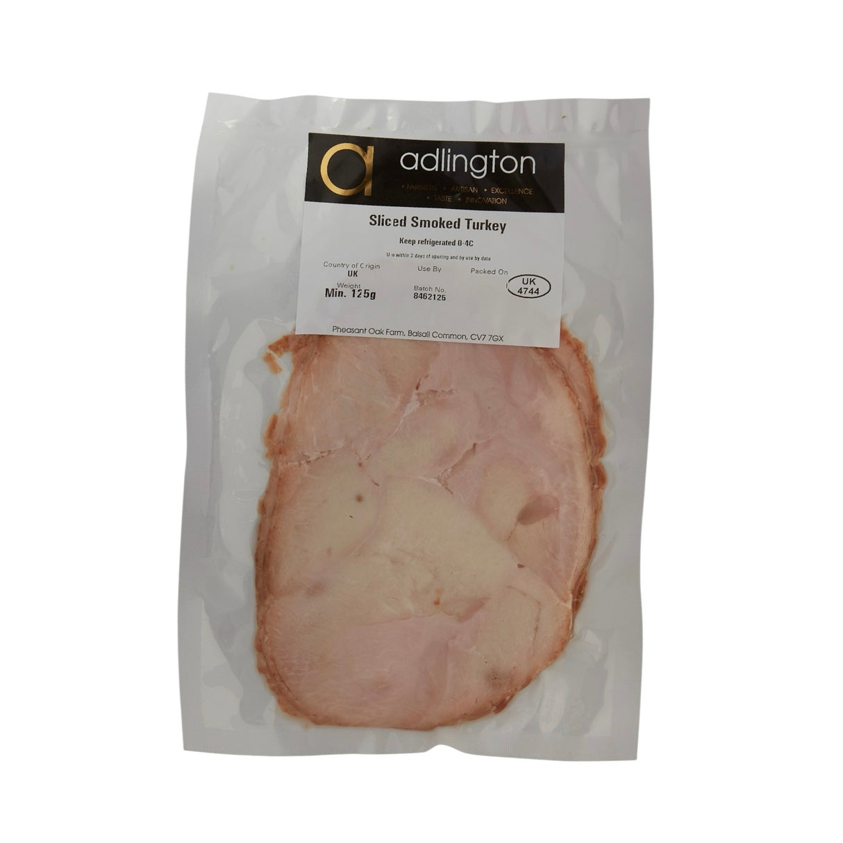 Adlington - Cooked Smoked Turkey (125g)