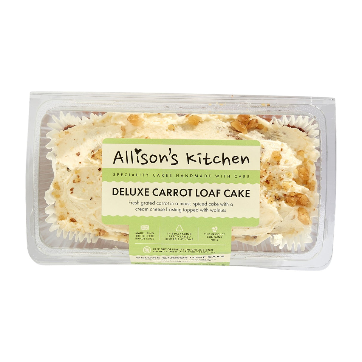 Allison's Kitchen - Deluxe Carrot Loaf Cake