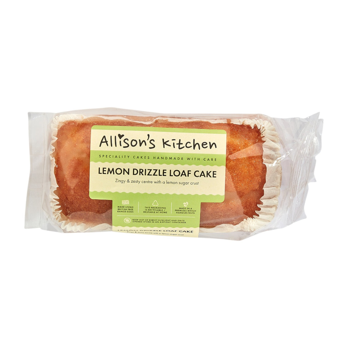 Allison's Kitchen - Lemon Drizzle Loaf Cake