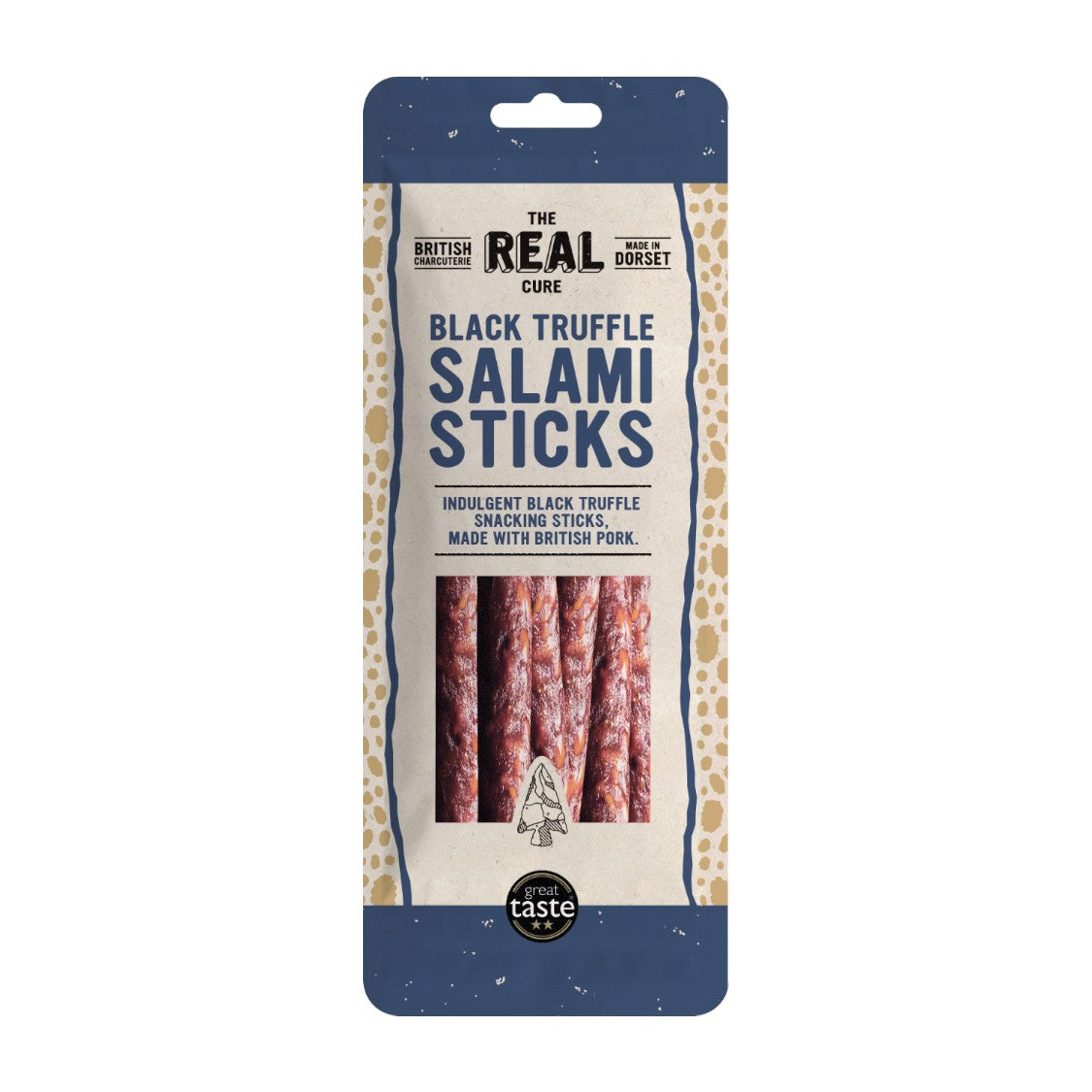 The Real Cure - Black Truffle Salami Sticks (5 Sticks)