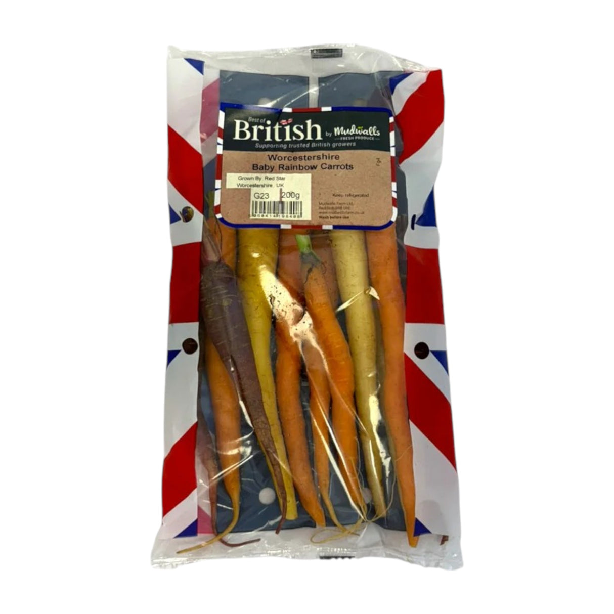 Carrots - Baby Rainbow (200g)