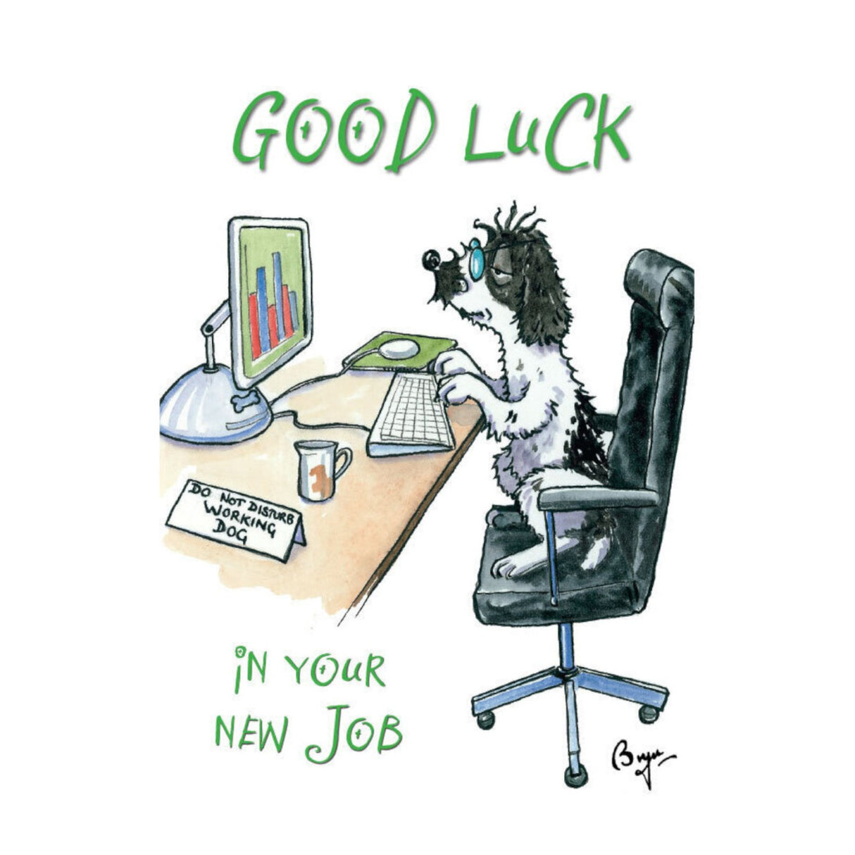 CSP Greetings Cards - The New Dog