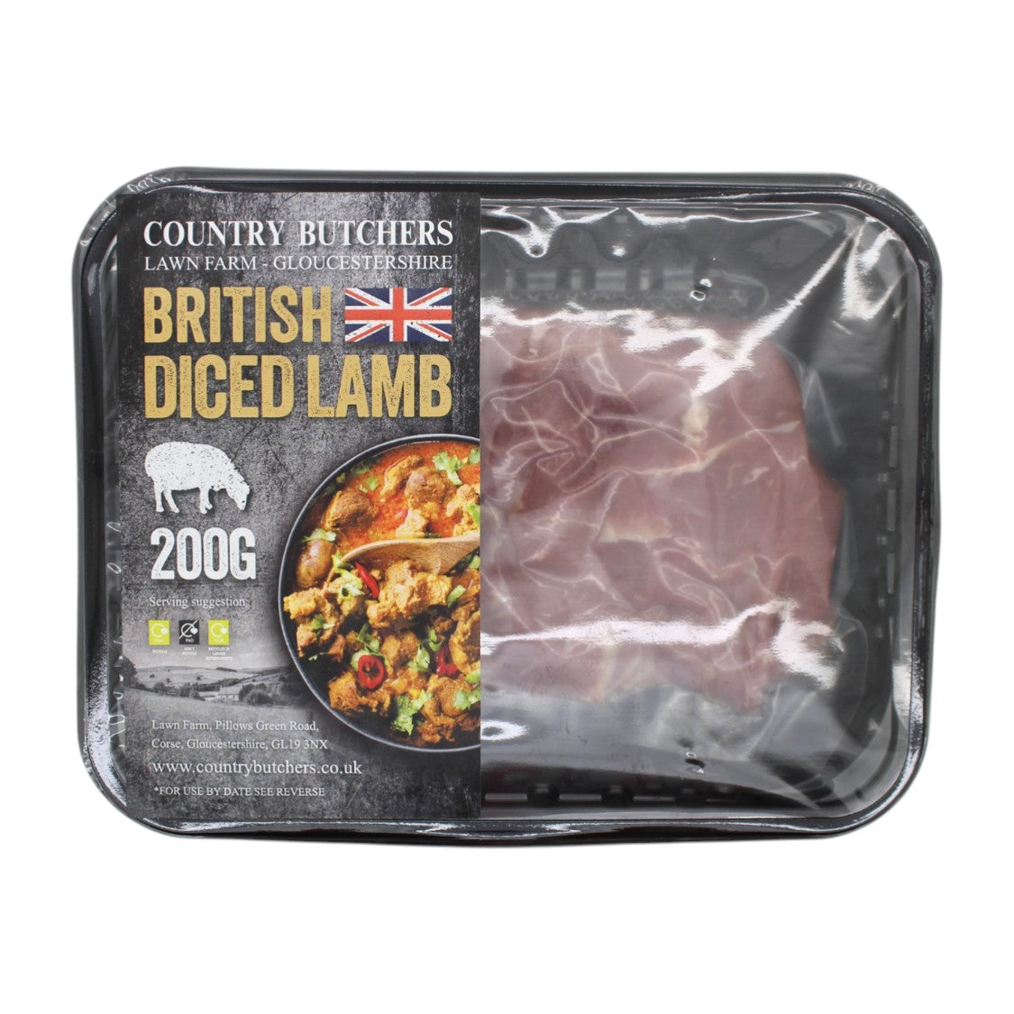 Country Butchers - Diced Lamb (200g)