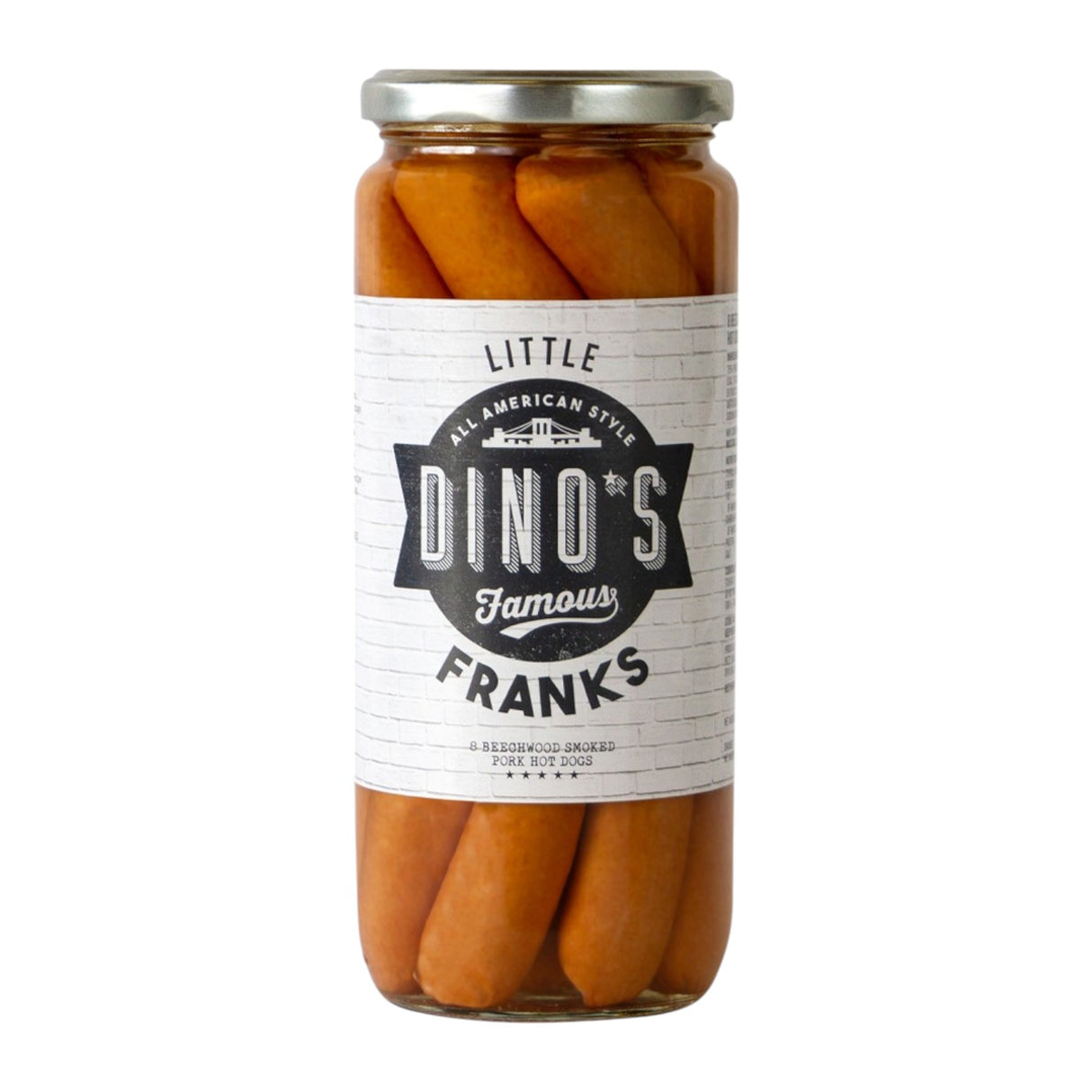 Dinos - 8 Famous Little Franks (550g)
