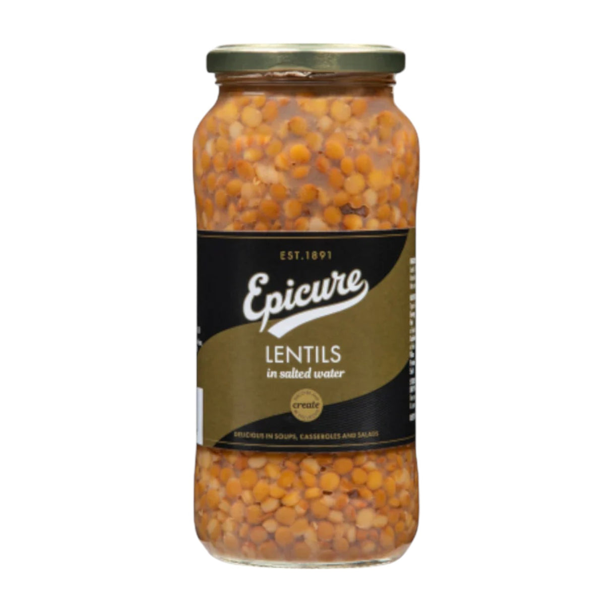 Epicure - Lentils in Salted Water (540g)