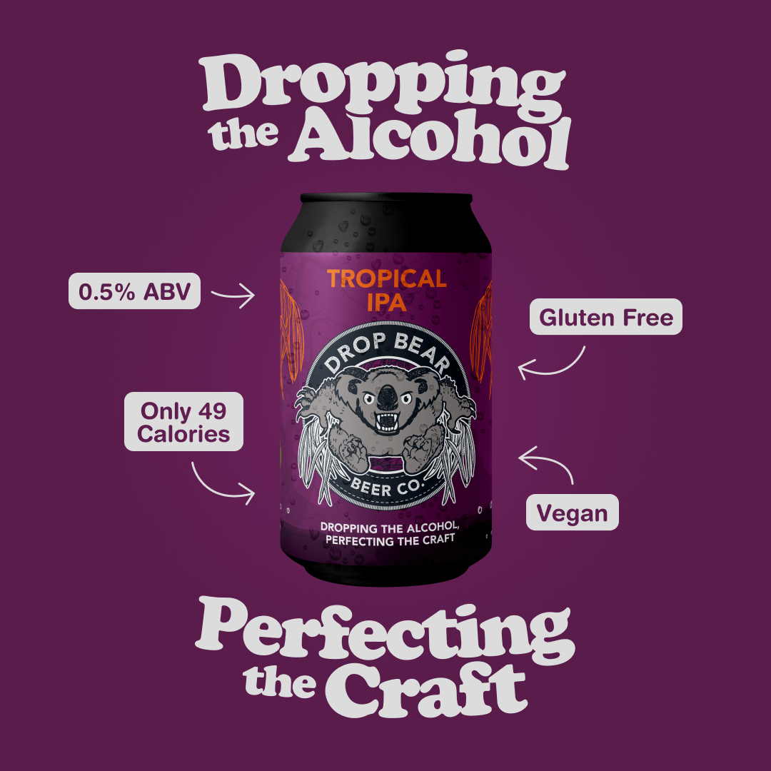 Drop Bear Beer Co - Tropical IPA (4 x 330ml)