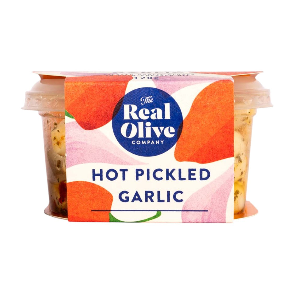 Real Olive Co - Hot Pickled Garlic (120g)