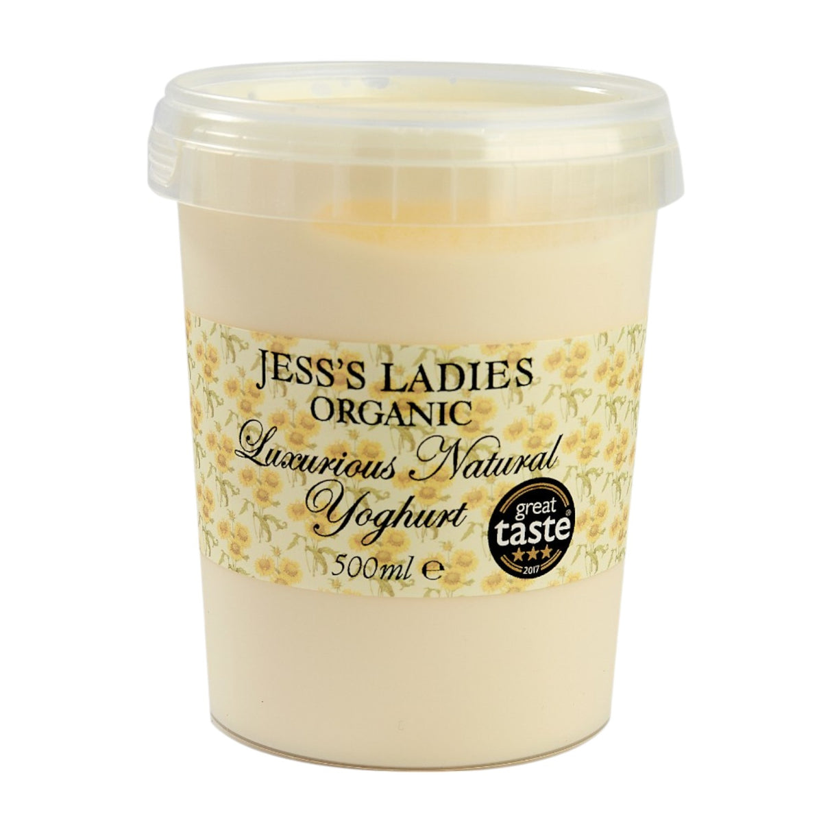 Jess's Ladies - Organic Natural Yoghurt (500ml)