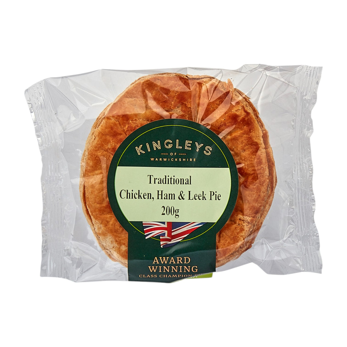 Kingleys - Traditional Chicken, Ham & Leek Pie (200g)
