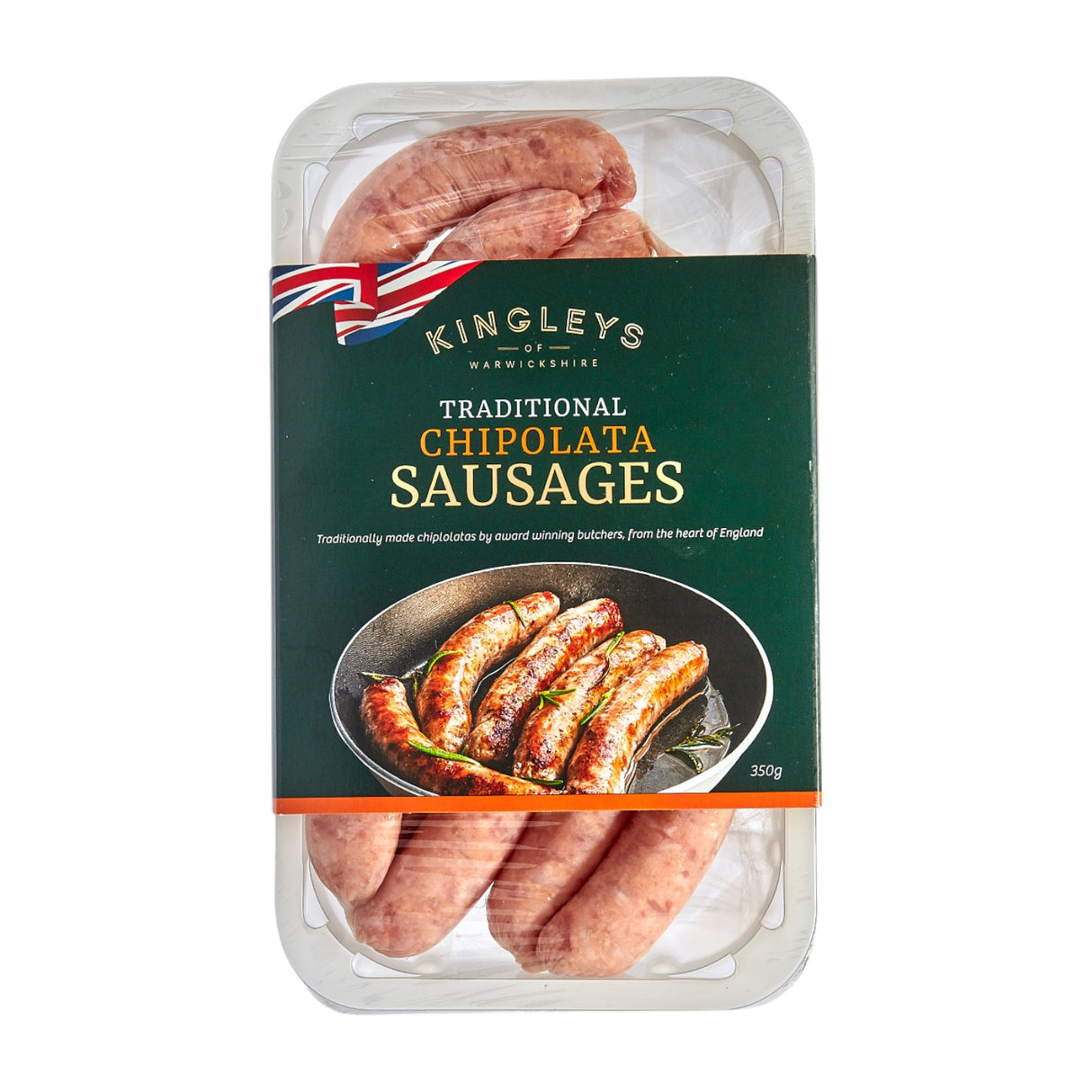 Kingleys - Pork Chipolata Sausages (350g)