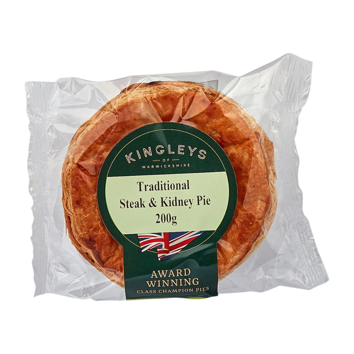 Kingleys - Traditional Steak & Kidney Pie (200g)