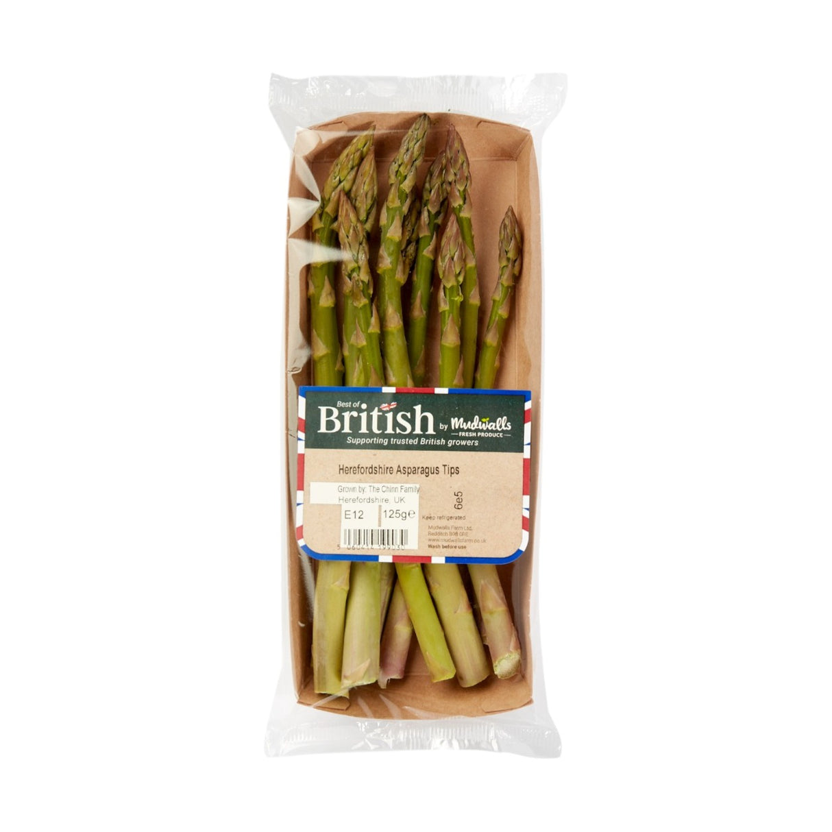 British Asparagus Tips (125g)