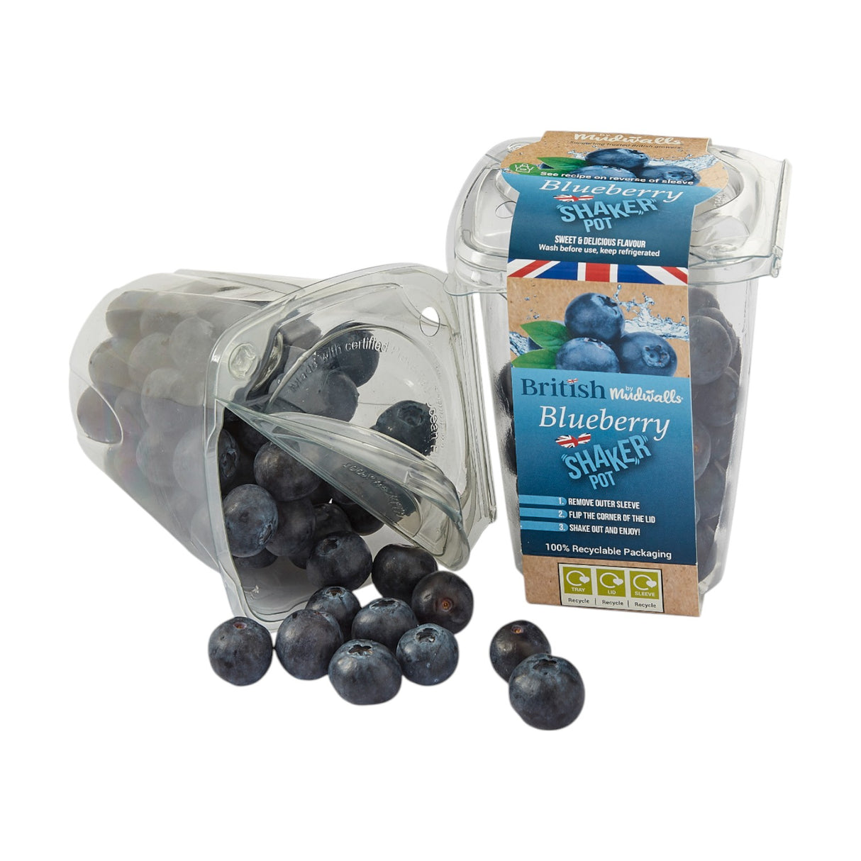 British Blueberries - Shaker Pot (200g)