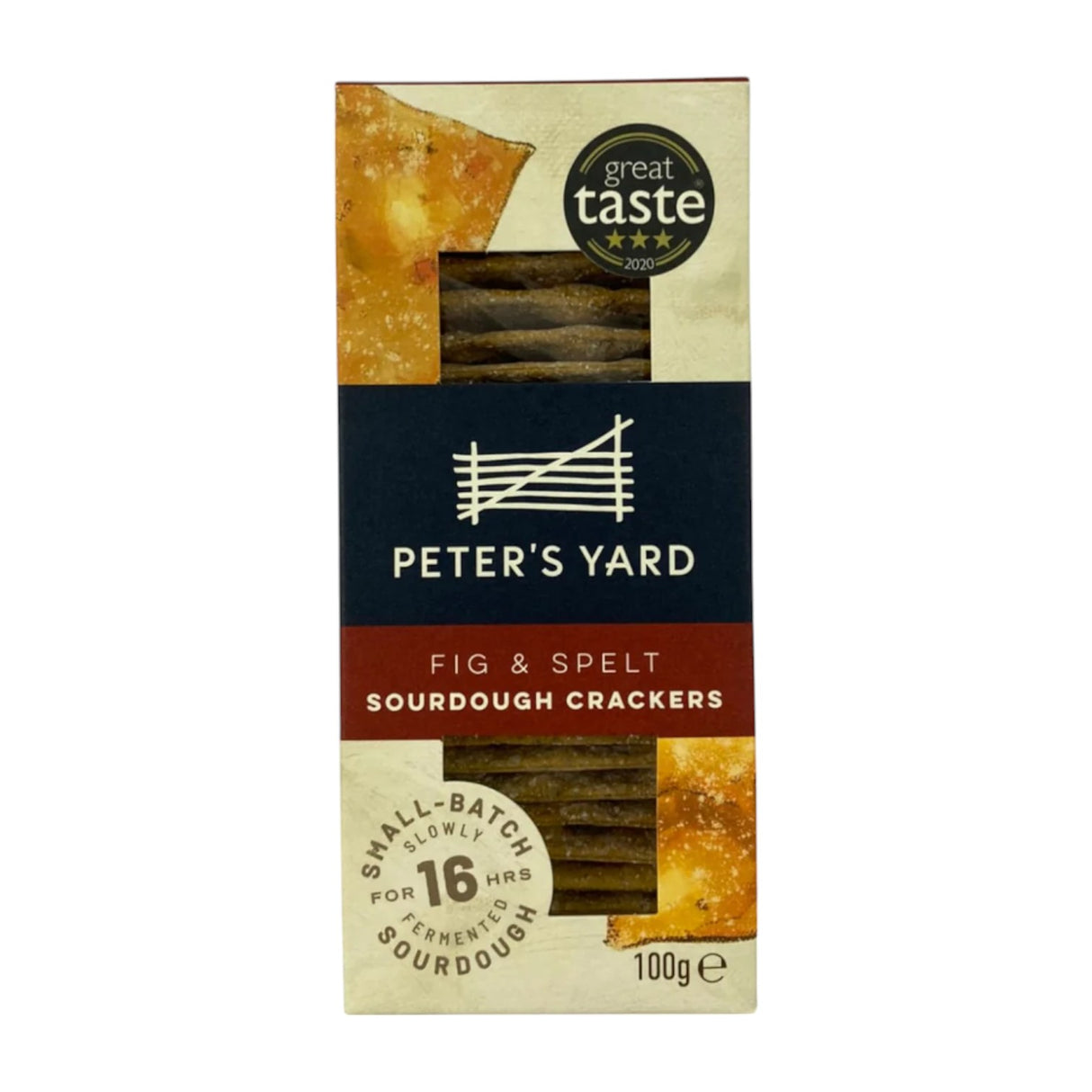 Peters Yard - Fig & Spelt Sourdough Crackers (100g)