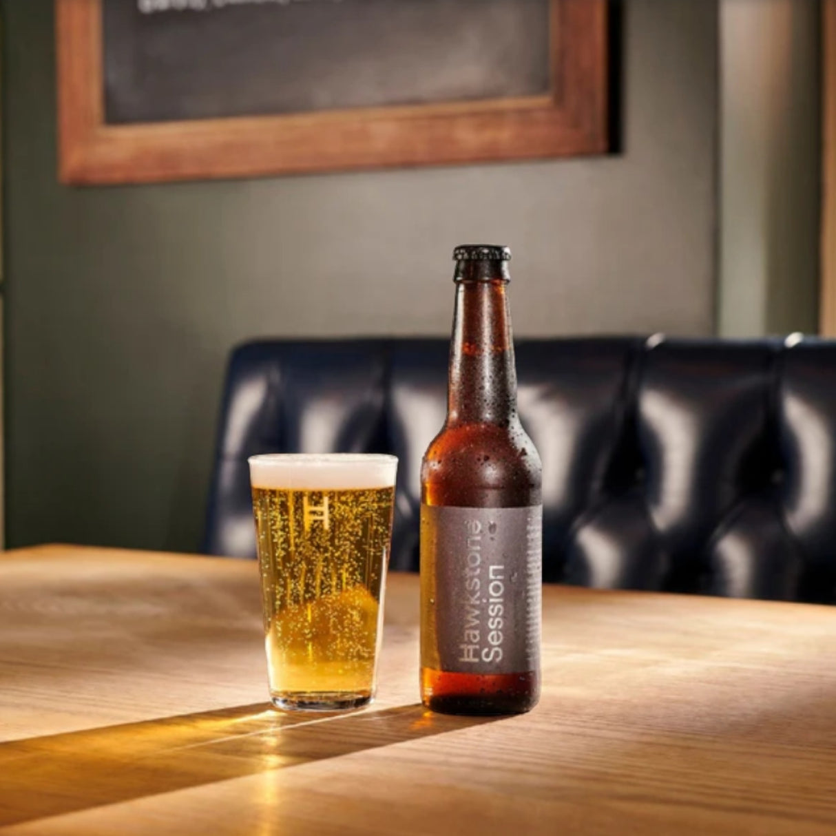 Hawkstone - Session Lager 4% ABV (4 x 330ml)