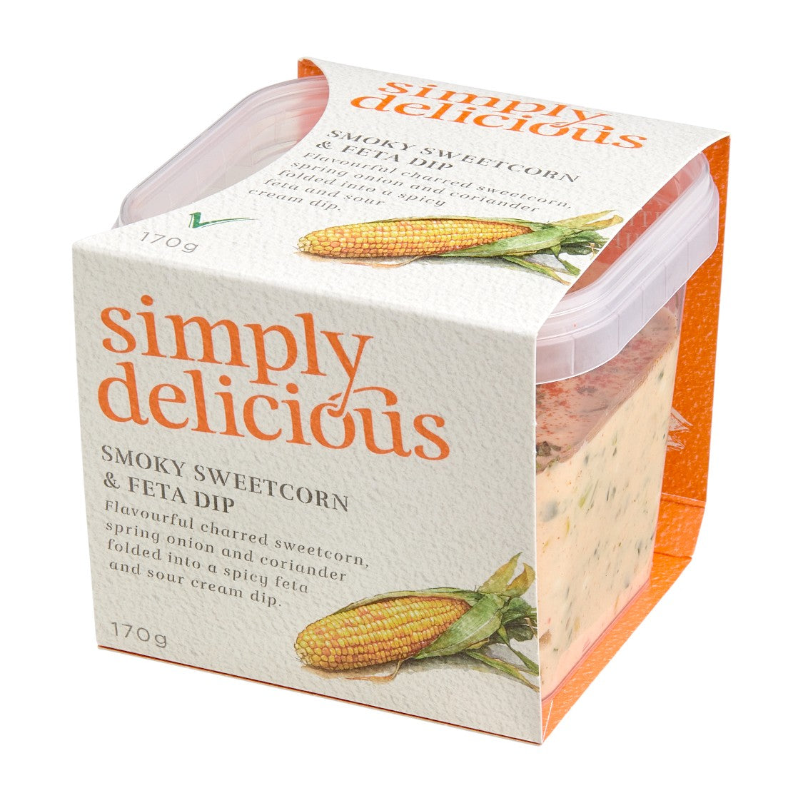 Simply Delicious - Smoky Sweetcorn Feta Dip (170g)