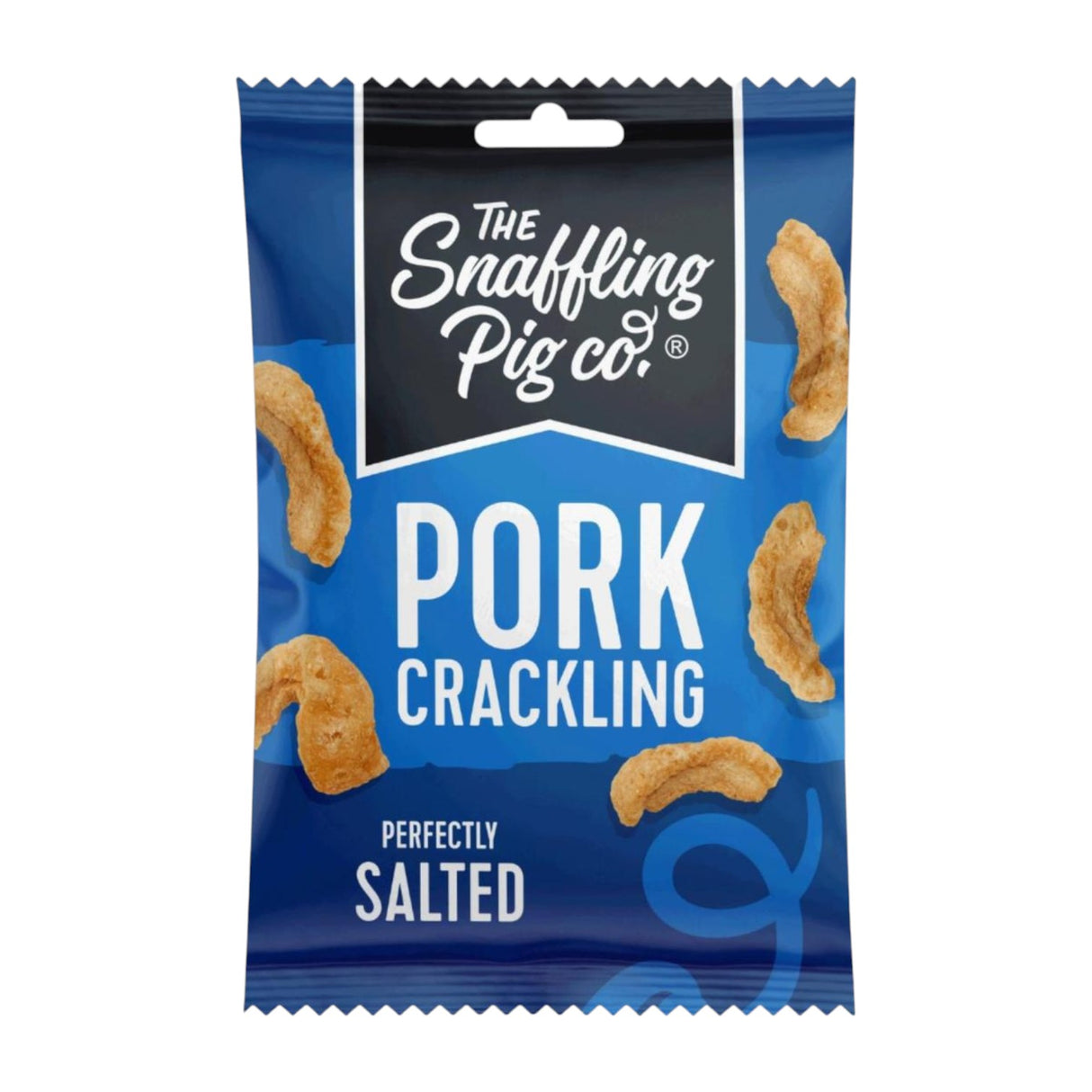 The Snaffling Pig Co - Pork Crackling - Perfectly Salted (40g)