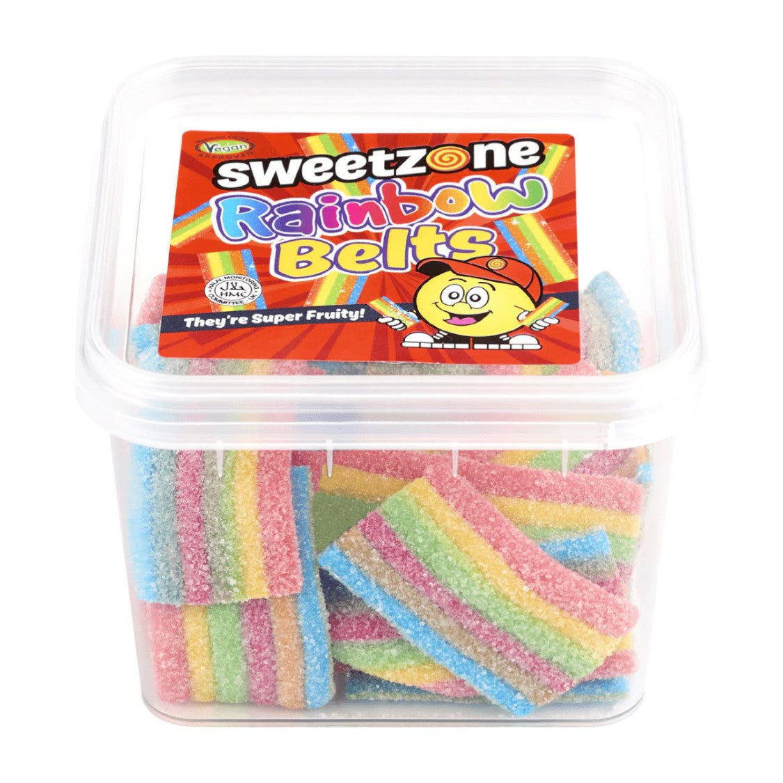 SoSweet - Sweetzone Rainbow Belts (170g Tub)