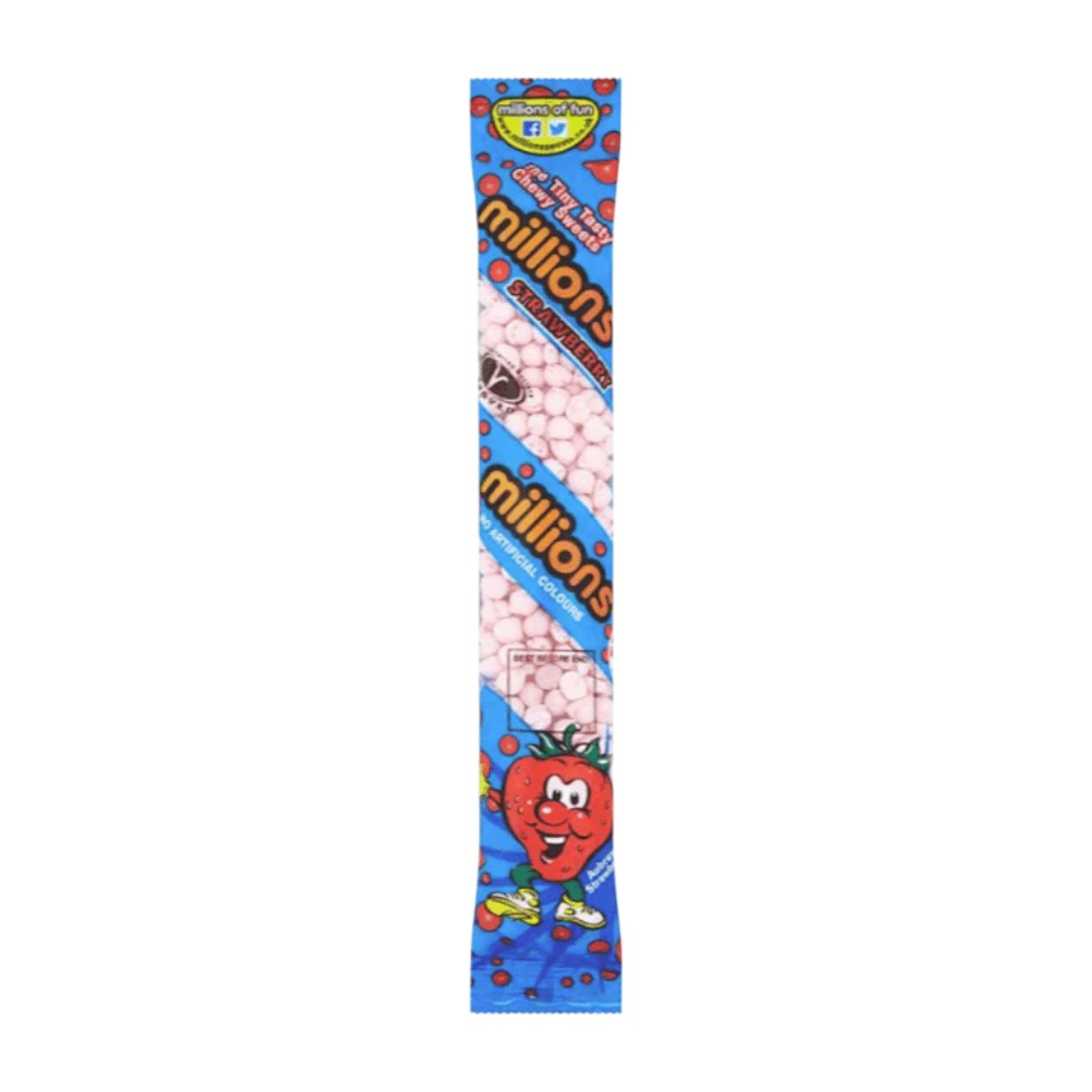 SoSweet - Millions Strawberry Tubes (55g)
