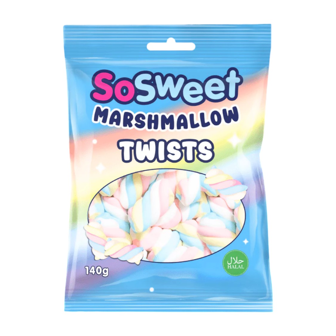 SoSweet - Marshmallow Twists (140g)