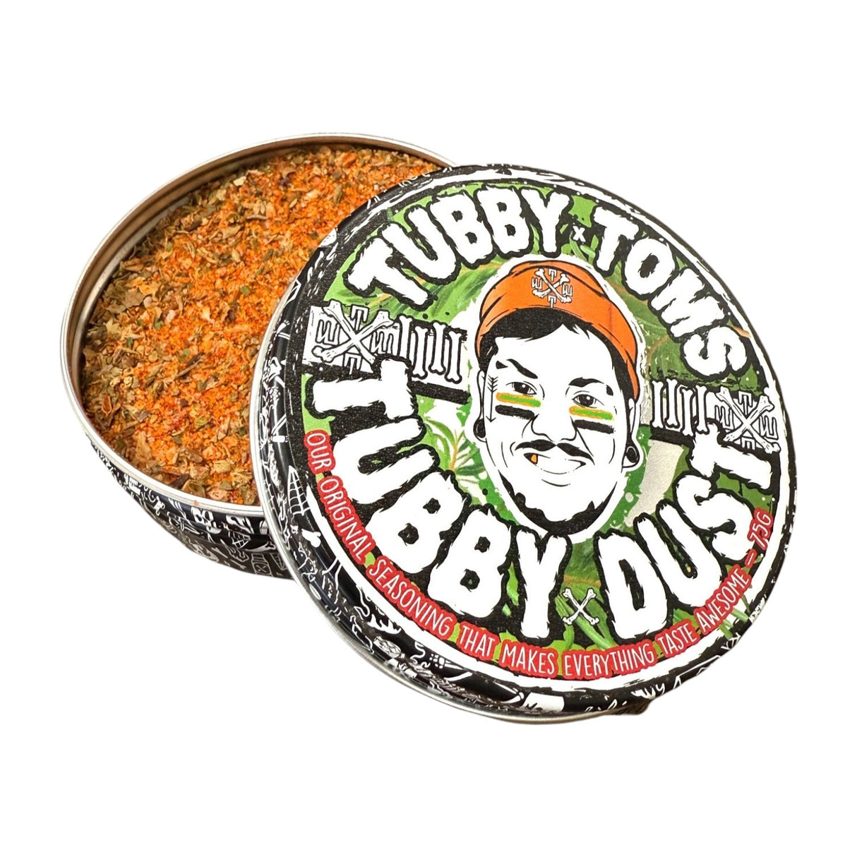 Tubby Toms - Tubby Dust - All Purpose Spice Tin (60g)