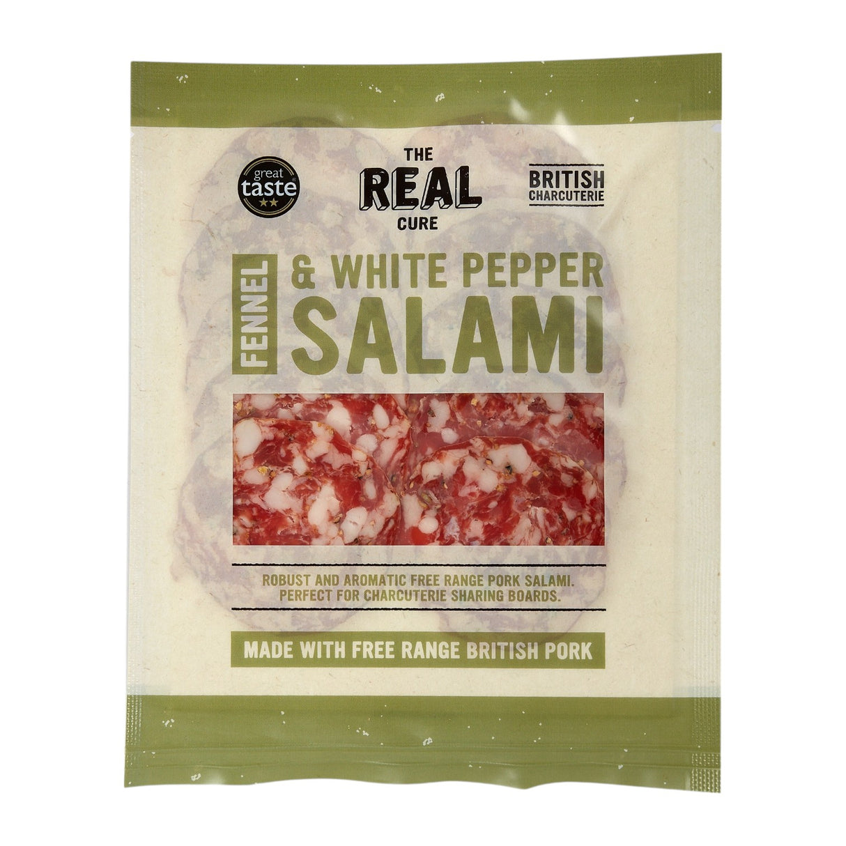 The Real Cure - Fennel and White Pepper Salami (55g)