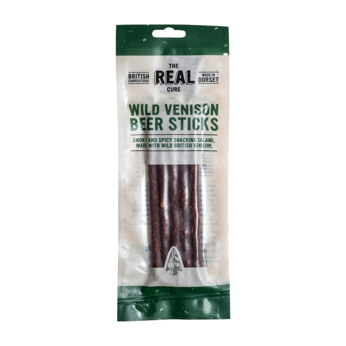 The Real Cure - Wild Venison Beer Sticks (5 Sticks)