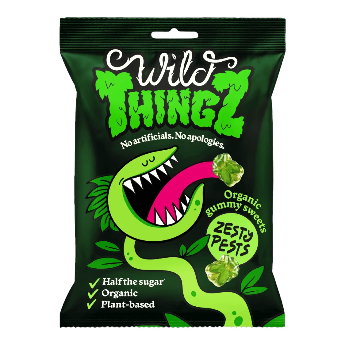 Wild Thingz - Organic Sweets Zesty Pests (130g)