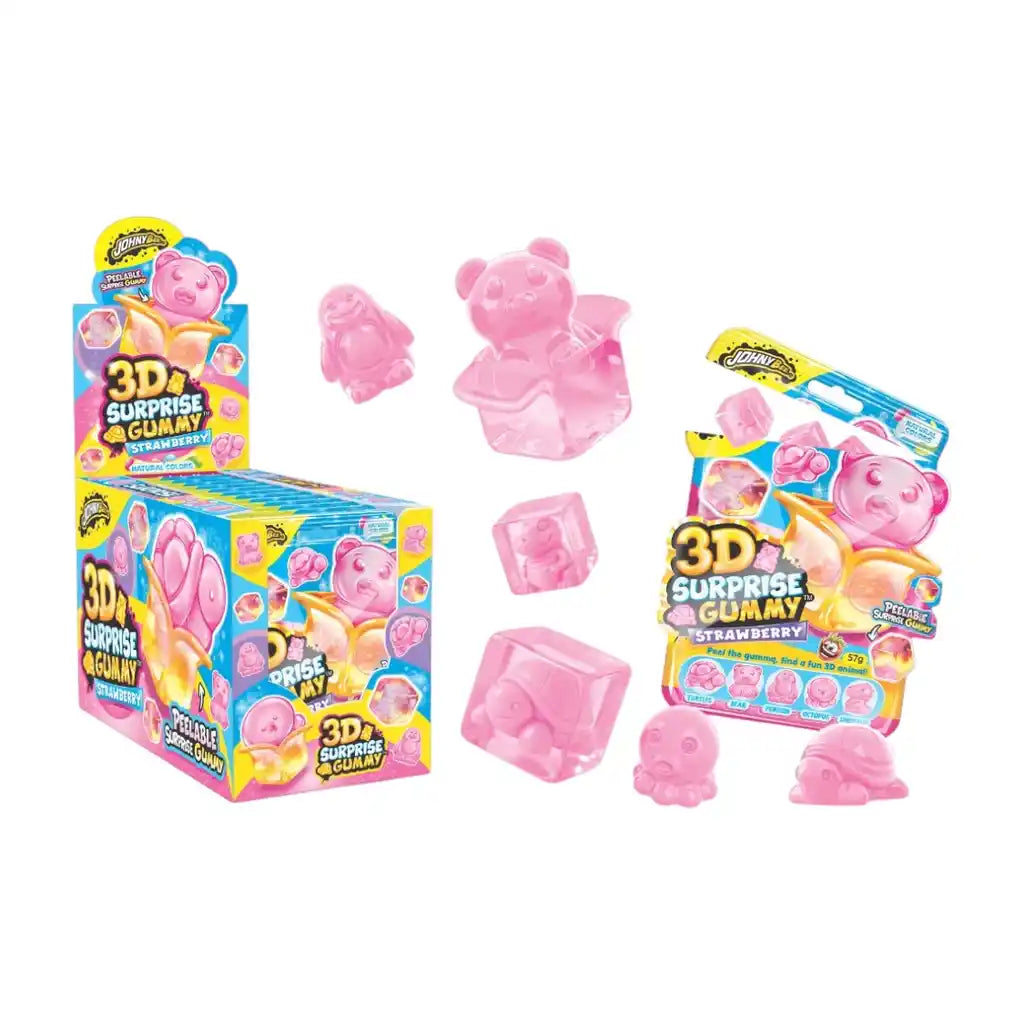 SoSweet - Johny Bee 3D Gummy Suprise Bag 57g