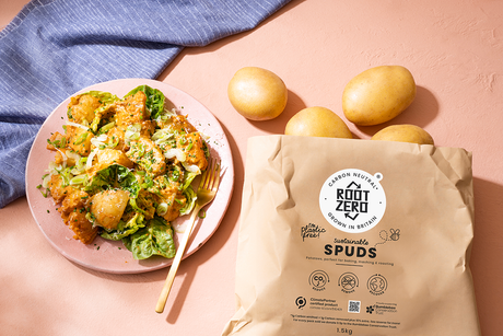 Spicy Potato Caesar Salad
