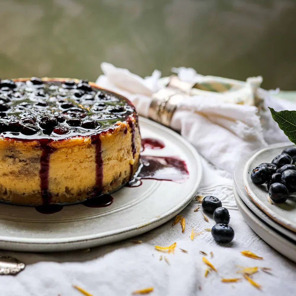 Try our Baked Blueberry Cheesecake Recipe