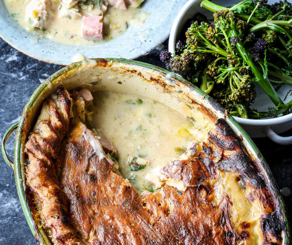 Chicken and Ham Pie