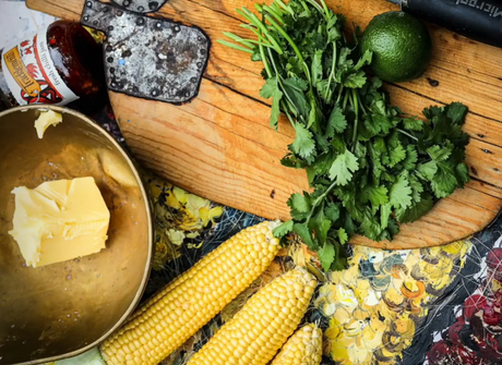 Corn On The Cob With Chilli Jam Butter