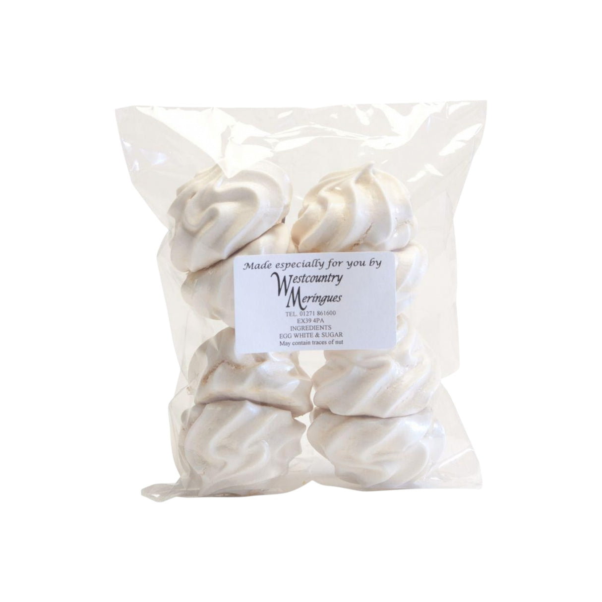 West Country Meringues - Shells
