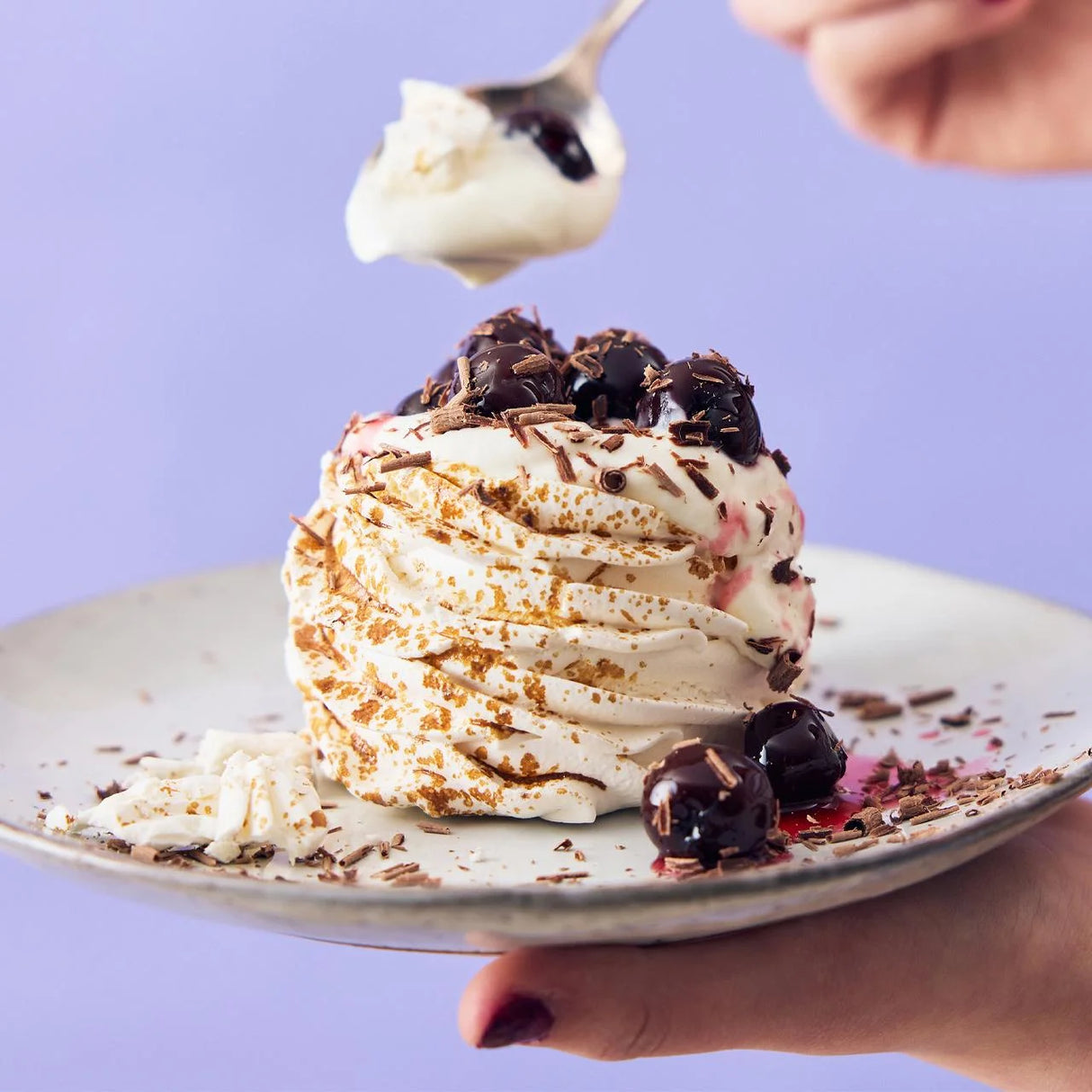 The Glorious Mess - Caramel Meringue Nests (4 x 30g)