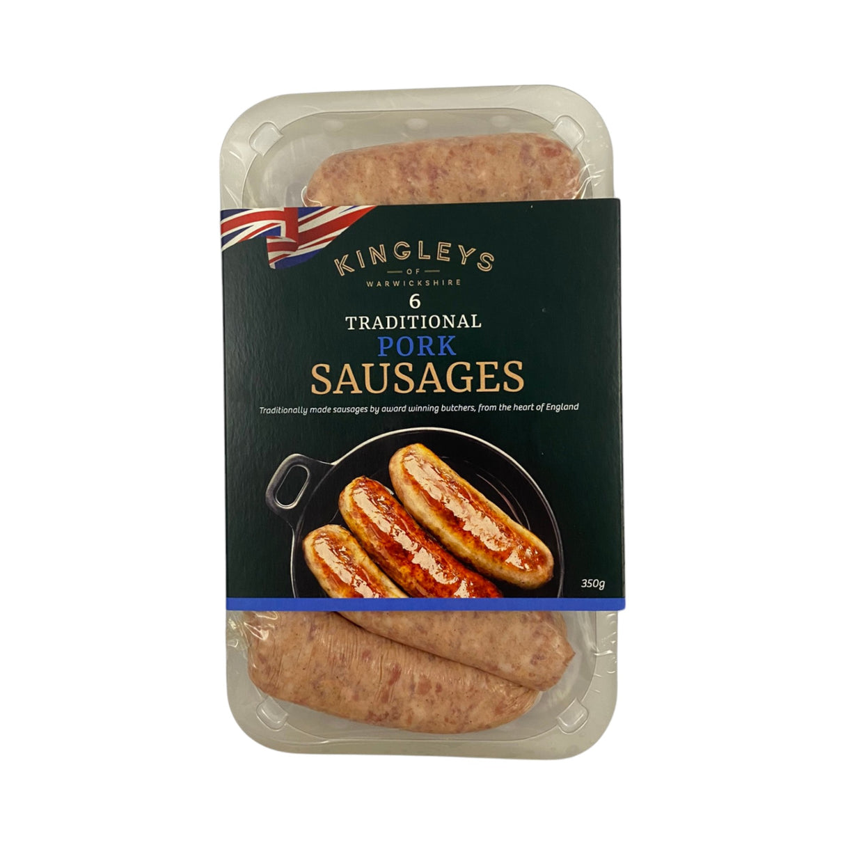 Kingleys Pork Sausages 350g Mudwalls Food Group
