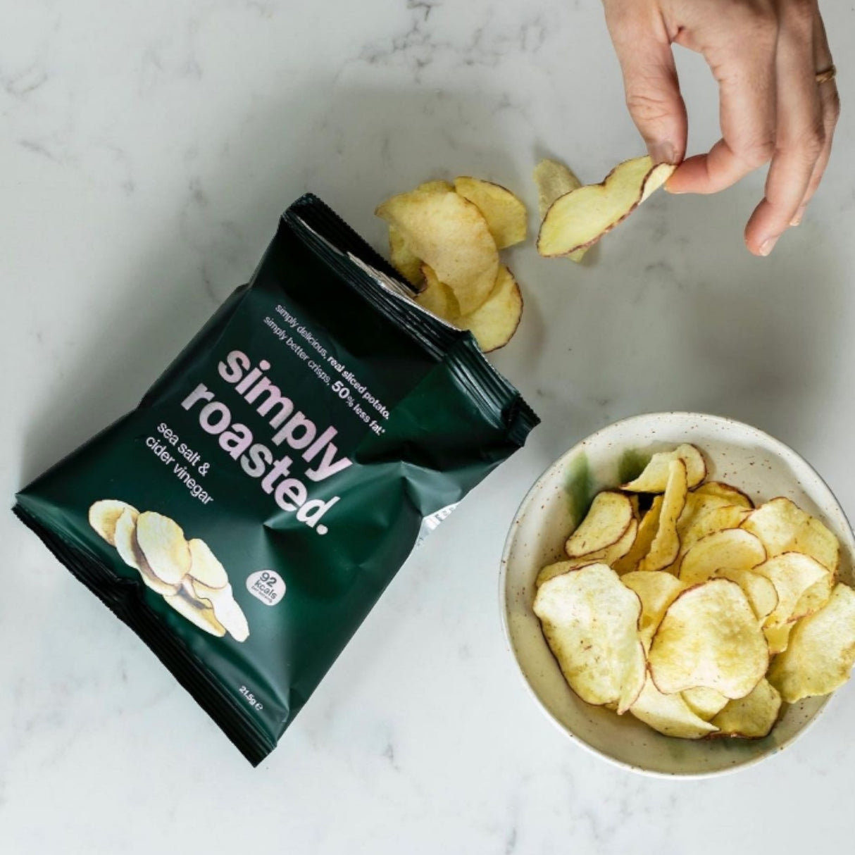 Simply Roasted - Sea Salt & Vinegar 93g
