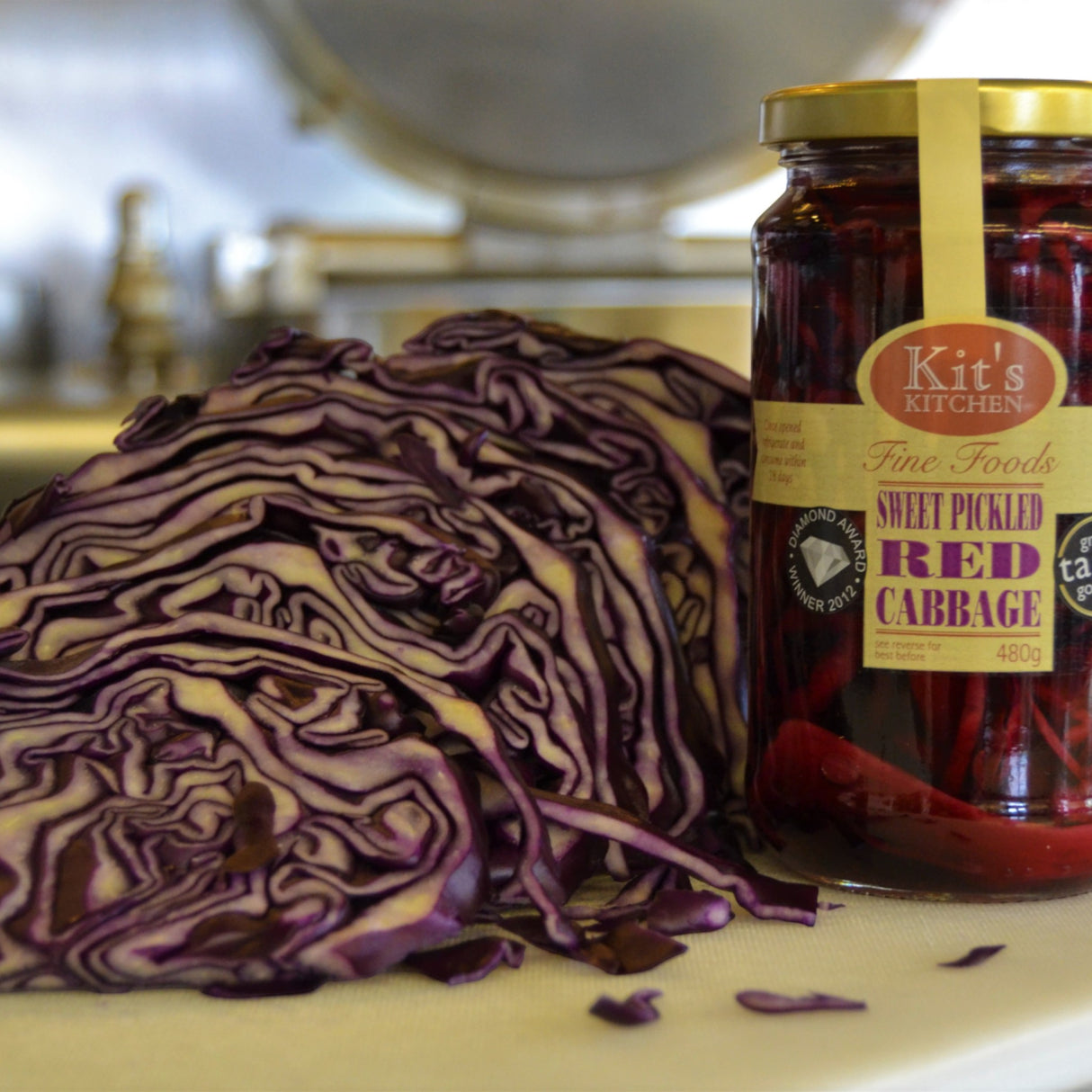 Kits Kitchen - Pickled Cabbage 480g