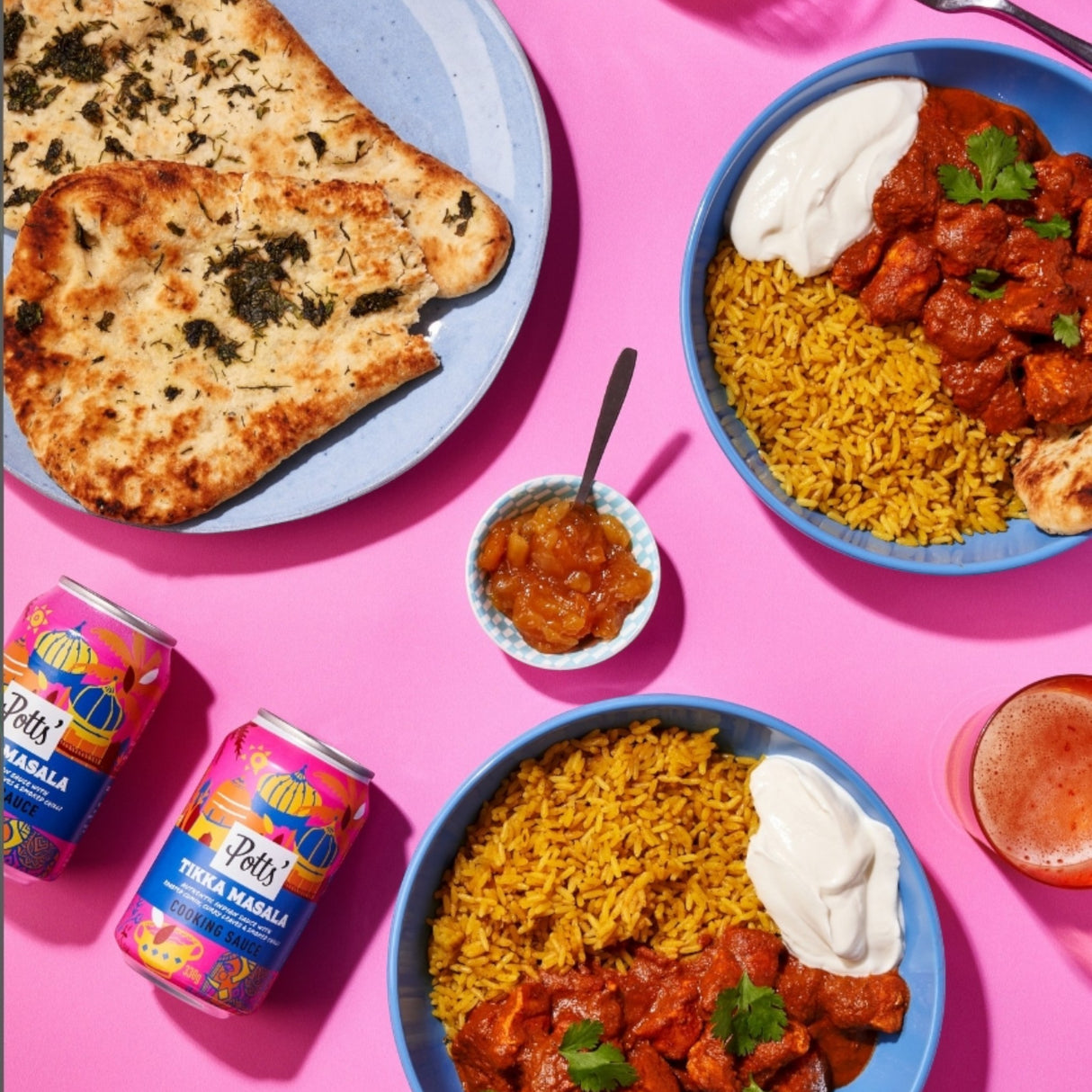 Potts - Tikka Masala Curry Cooking Sauce Can 330g