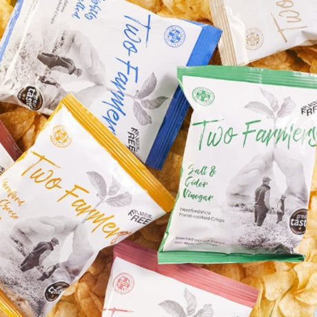 Two Farmers - Hand Cooked Hereford Hop Cheese & Onion Crisps 40g
