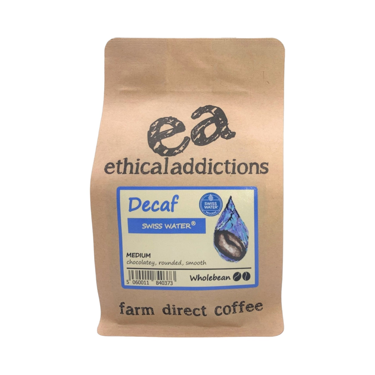 EA Coffee - Swiss Water Decaf Ground 225g
