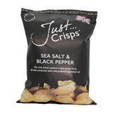 Just Crisps - Sea Salt & Black Pepper Crisps 150g