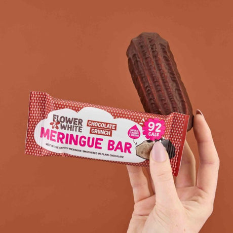 Flower & White - Chocolate Crunch Meringue Bar 20g
