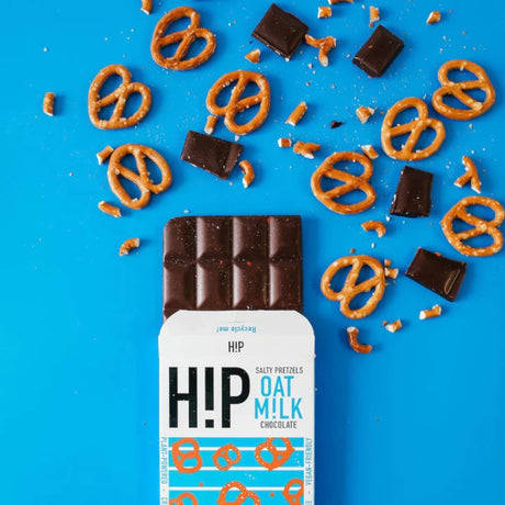 H!P - Chocolate Salty Pretzel Oat Milk Chocolate 70g