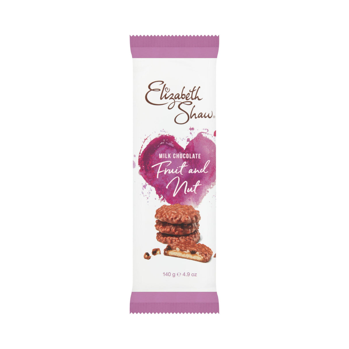Elizabeth Shaw - Milk Chocolate Fruit & Nut Biscuits 140g